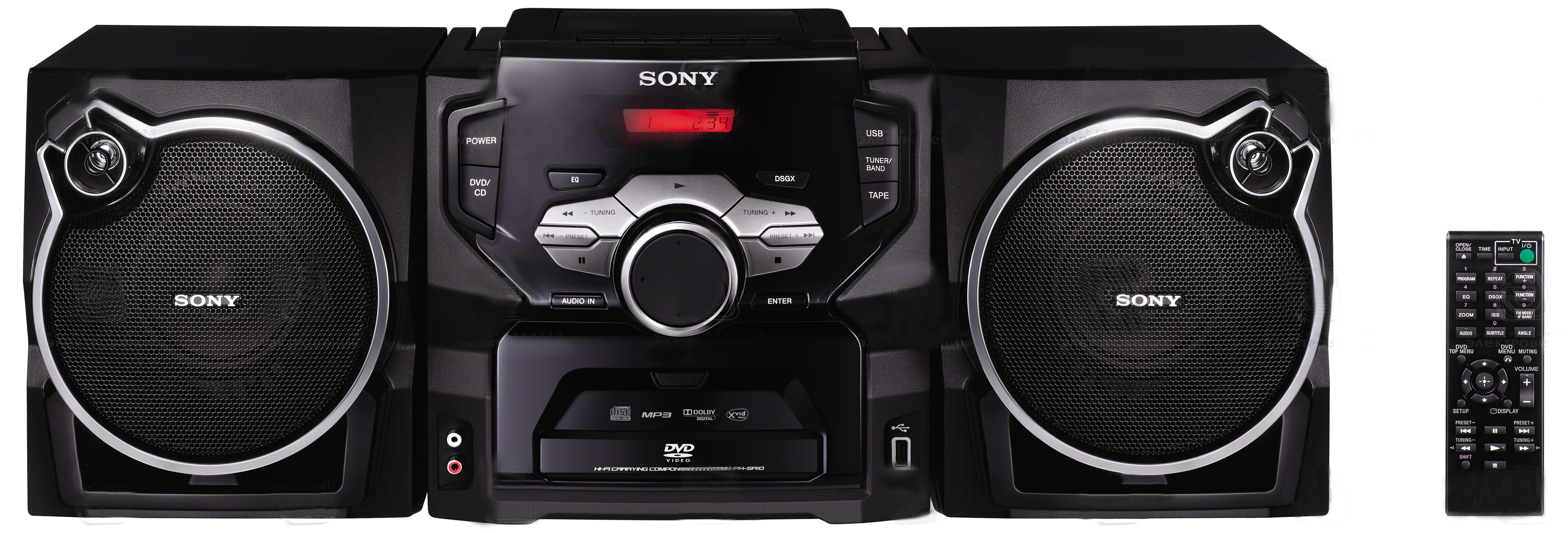 evalueren Faial scherm Sony FH-SR1D 220 Volt DVD & Tape Cassette Stereo System
