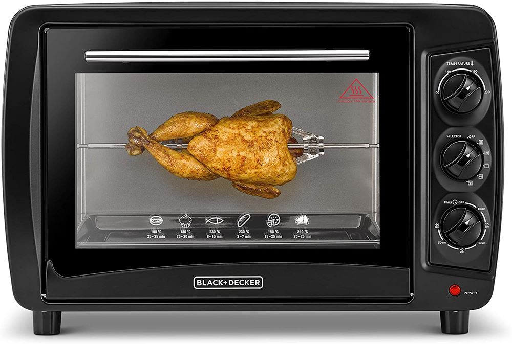 BLACK+DECKER Toast-R-Oven. TRO700S Broil/Convection Stainless Steel Timer  Works