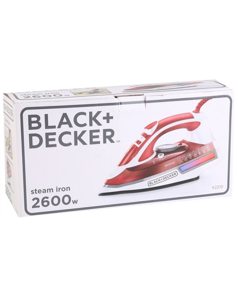 Black & Decker X2000 2200W Steam Iron, 220V