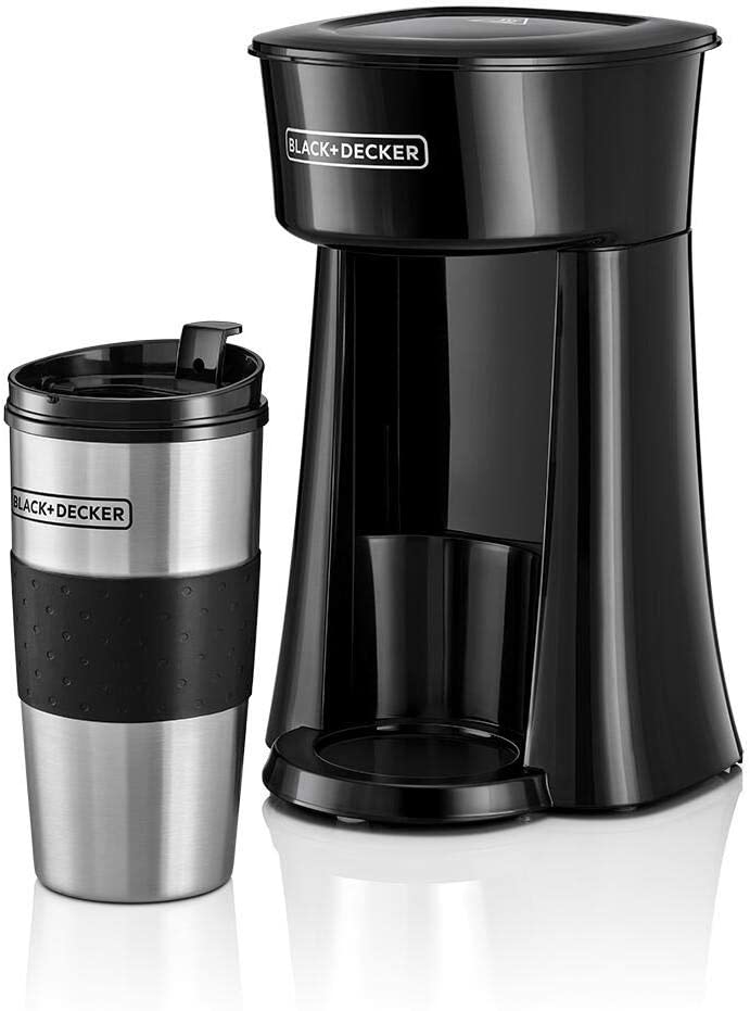 Black & Decker 5 Cups Automatic Coffee Maker Stainless Steel (CM0755S)
