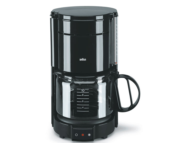 Braun KF47 Coffee Maker (220 Volt Will Not Work in The USA), 10 cup, Black