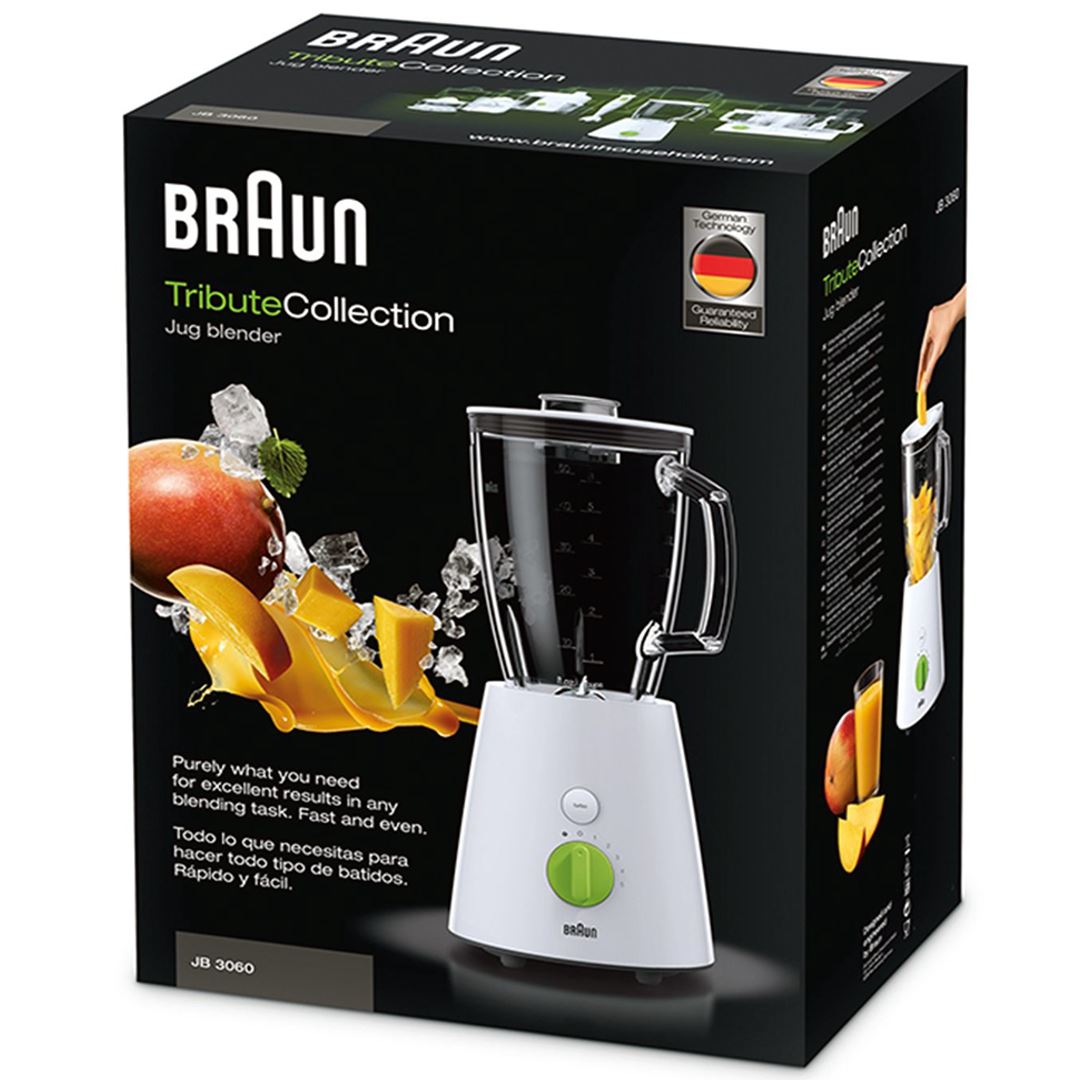 Braun JB3060 220 Volt Blender with Glass Jar For Export