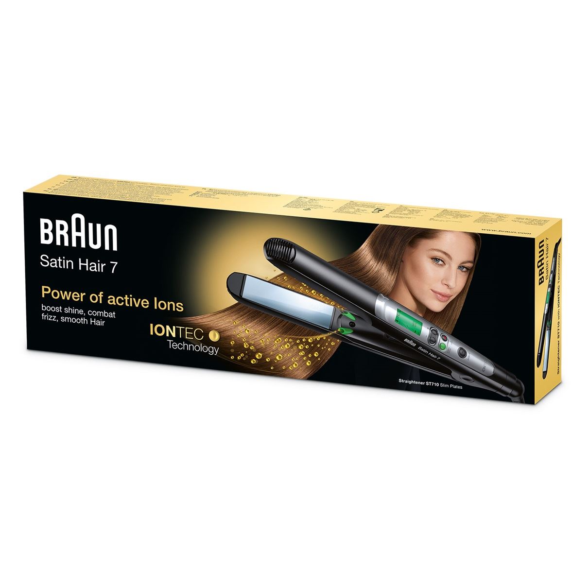 Braun ST710 220 Volt Hair Straightener 220V 240V Flat Iron For Export