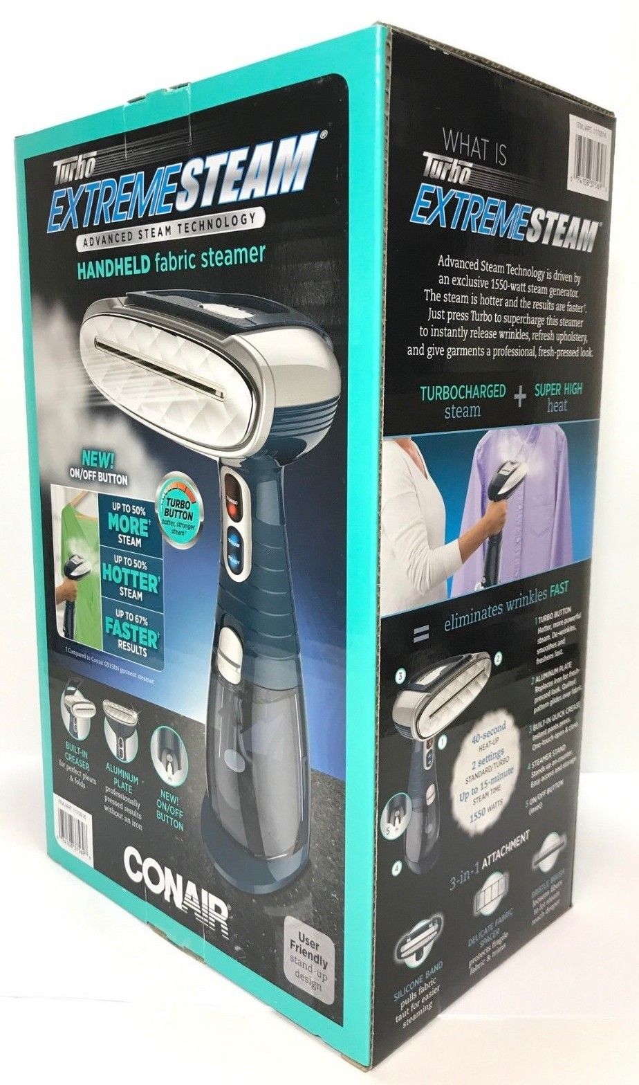 conair extreme steam with 3d air cushion