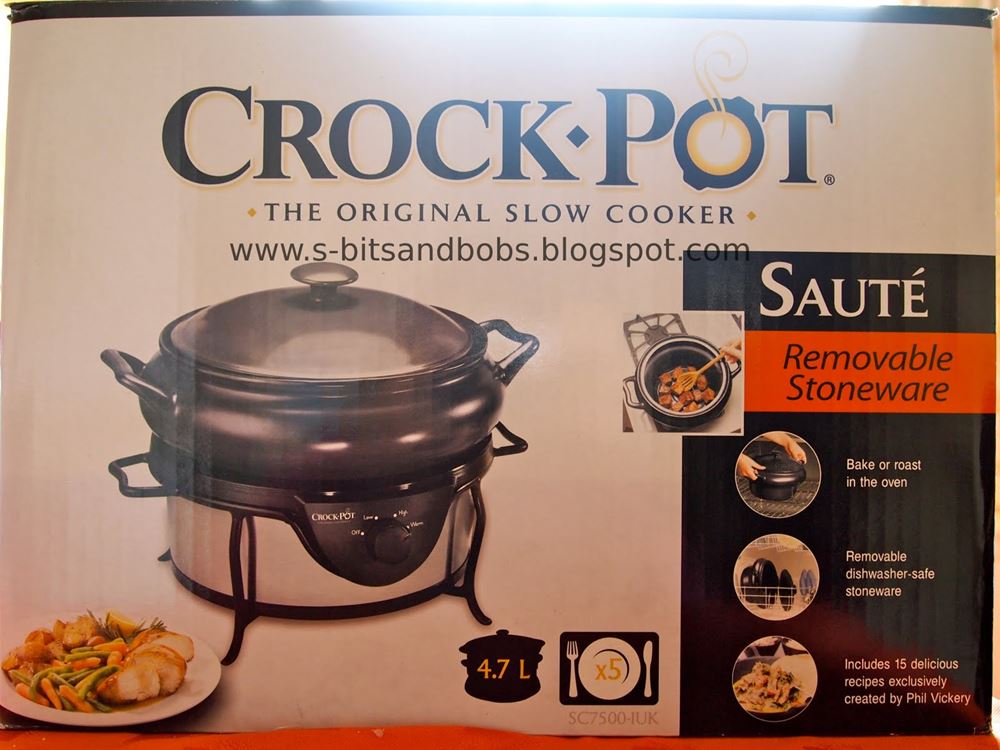 Crockpot Volt Cooker 4.7L Original 220 Slow SC7500