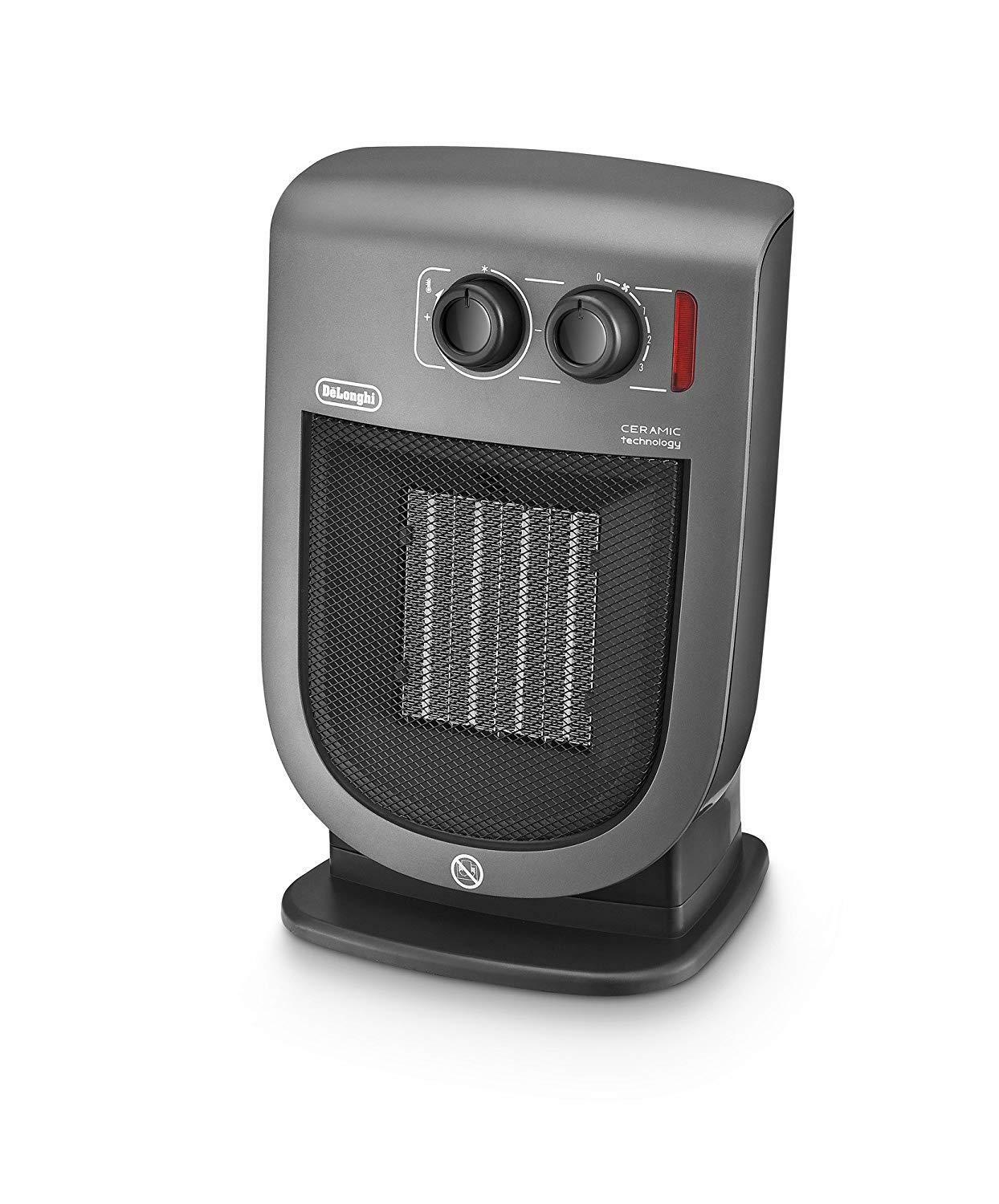 DeLonghi DCH5231 220 Volt Ceramic Heater for Europe Asia