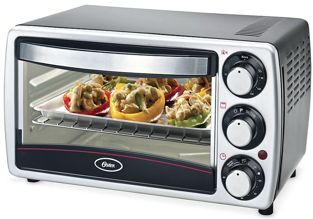 Oster TSSTTV7052 220 Volt Large 4 Slice Toaster Oven