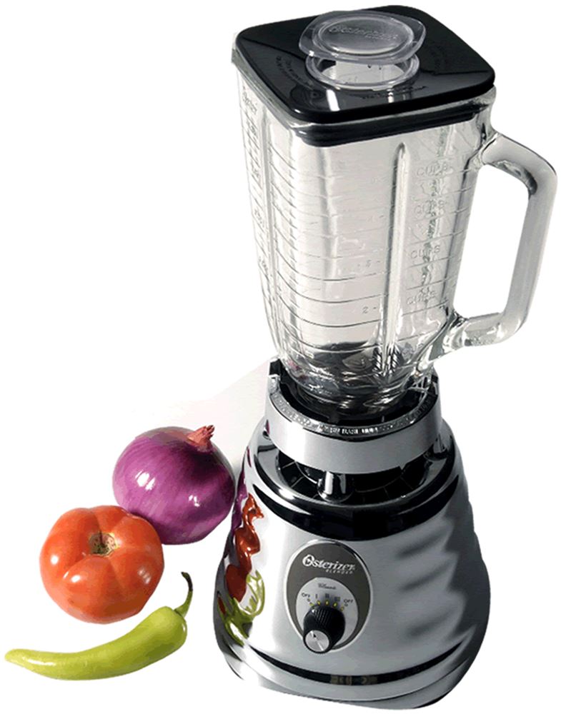 Oster 220 Volt Blender with Glass Jar 550W Rotary Knob Control