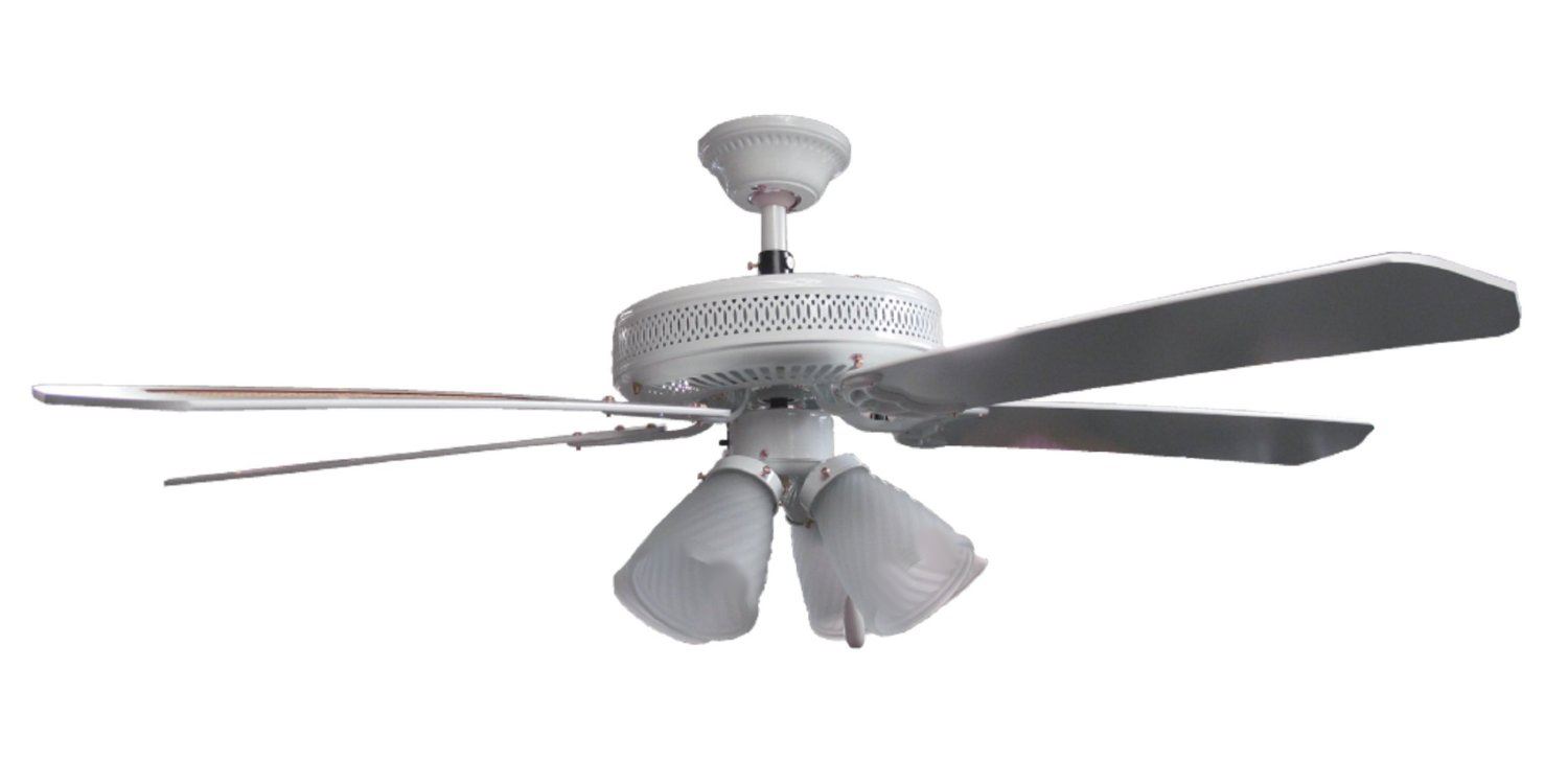 ceiling fan with four lights