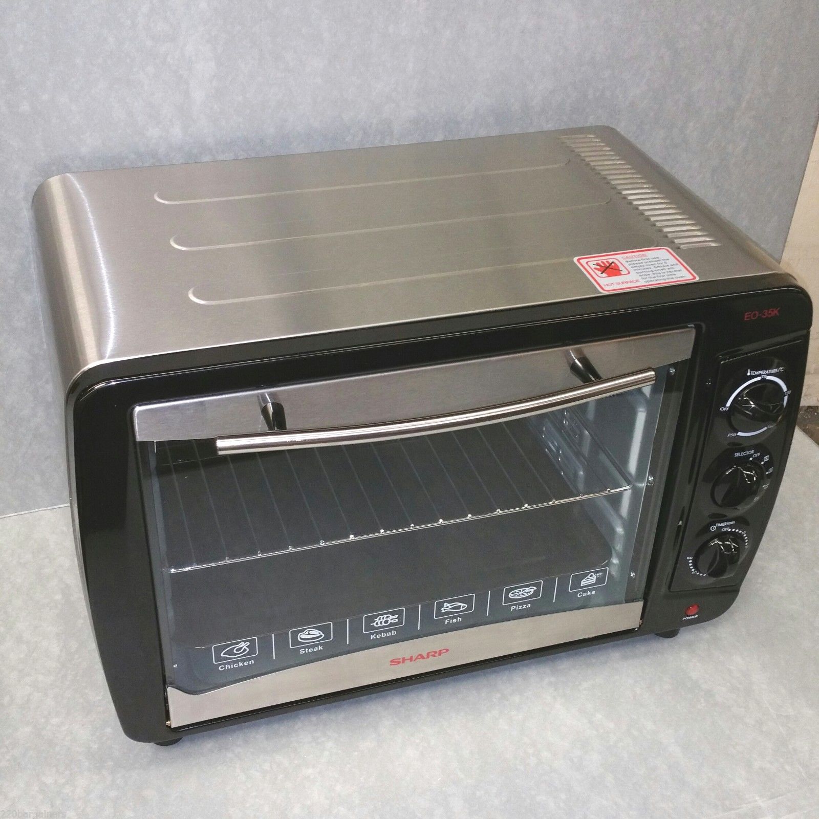 sharp mini oven