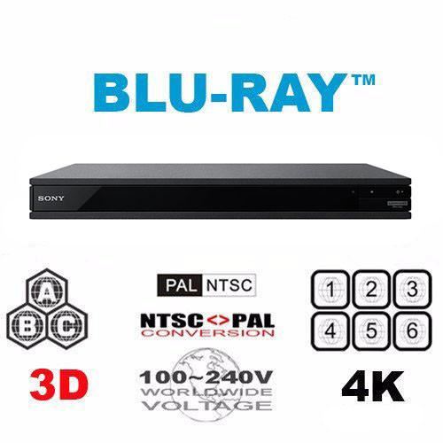 Sony UBP-X800 Ultra HD 4K Blu-ray Player Region Code Free PAL NTSC