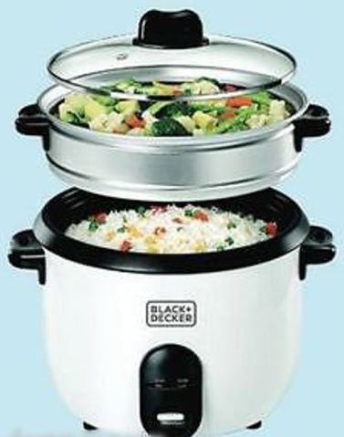 Black And Decker RC1860 220 Volt 10 Cup Rice Cooker For Export